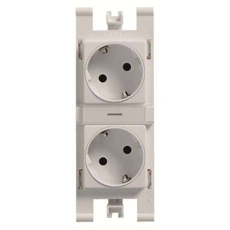 NIESSEN 2CLA108800T1301 2CLA108800T1301 T1088 PL NIESSEN B. enchufe schuko doble PL